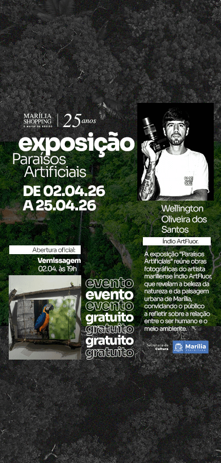 Exposição “Paraísos Artificiais”