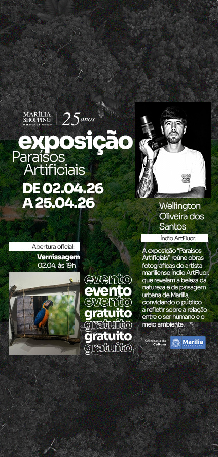 Exposição “Paraísos Artificiais”
