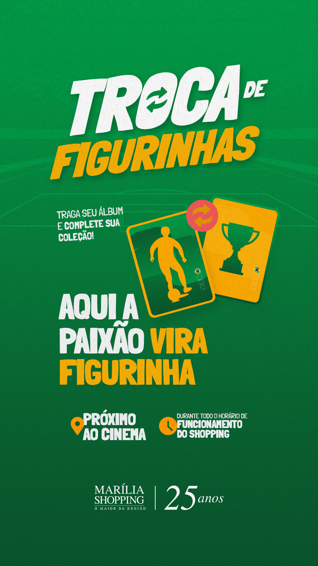 Ponto de Troca de Figurinhas da Copa