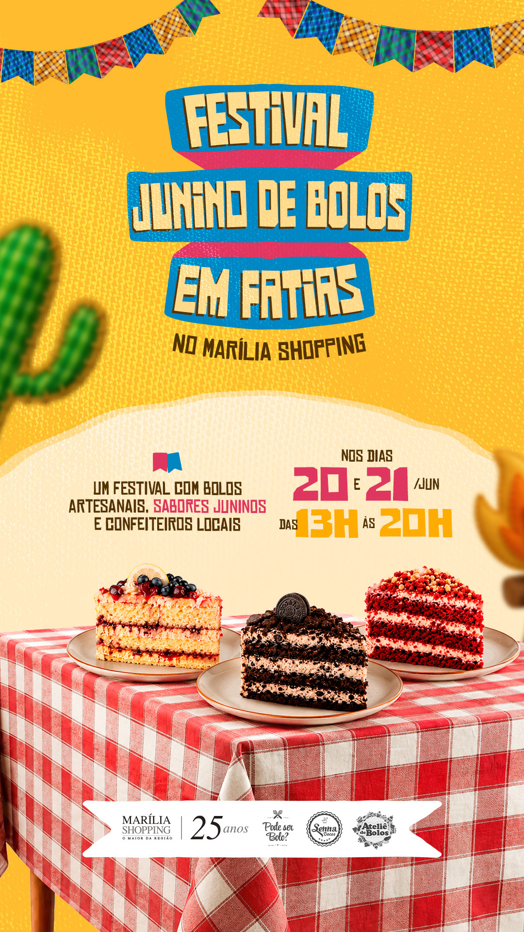 Festival Junino de Bolos