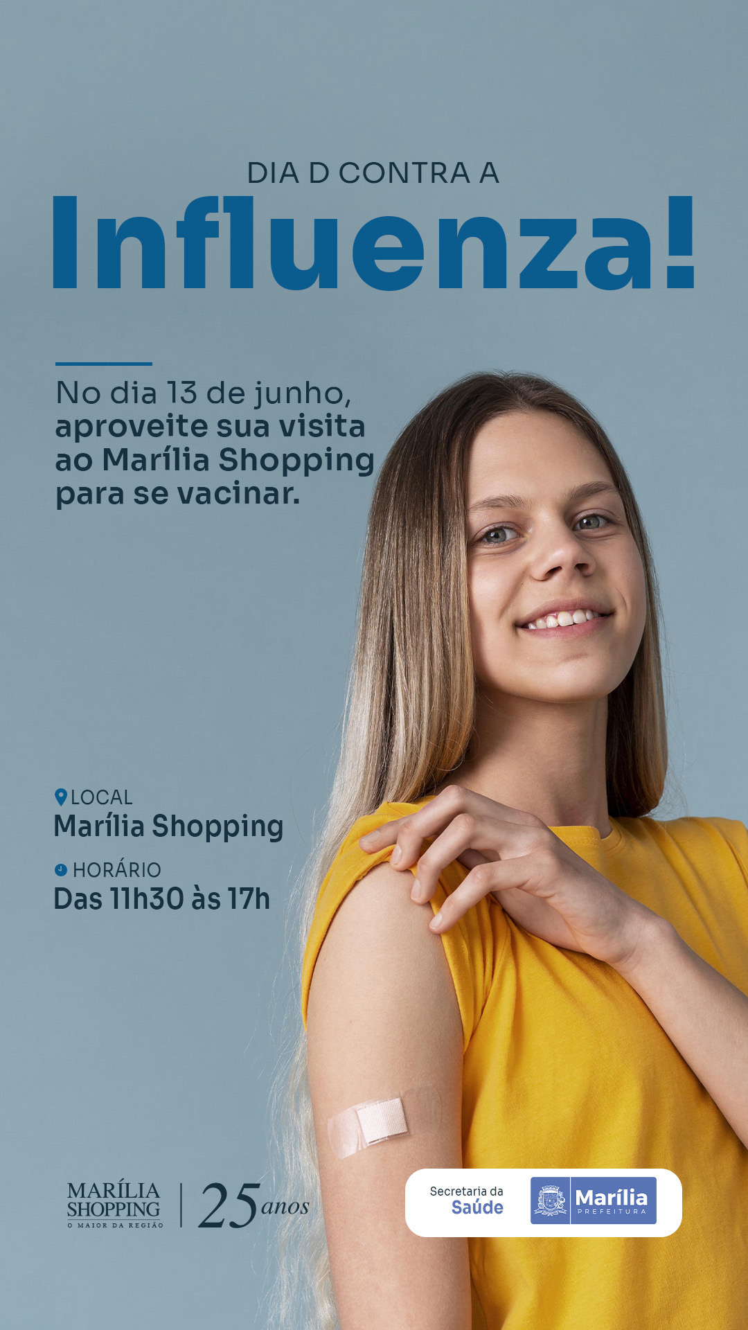 Campanha de vacinação Influenza