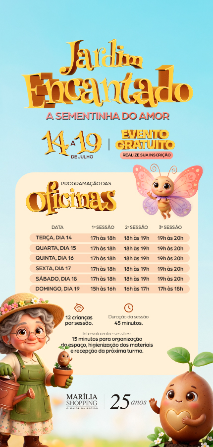 Jardim Encantado – A Sementinha do Amor
